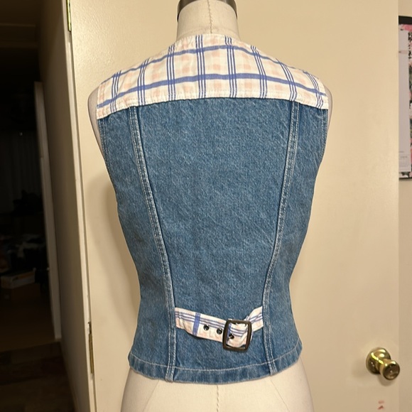Vintage denim vest - Picture 4 of 6
